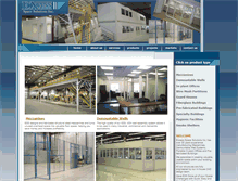 Tablet Screenshot of excessspacesolutions.com